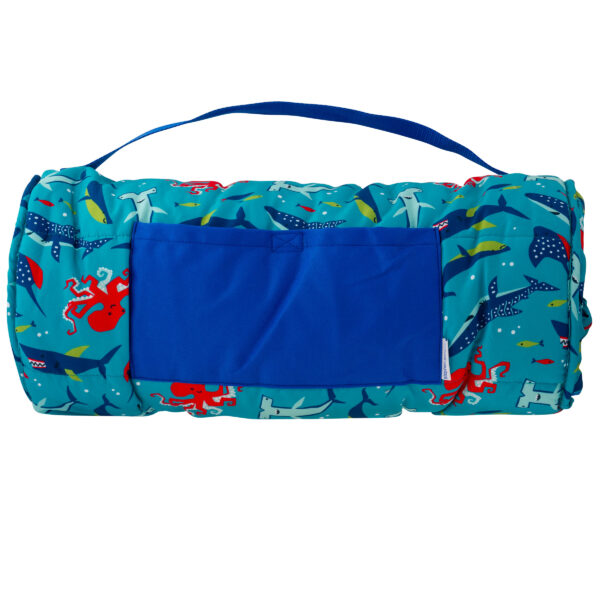 Stephen Joseph Blue Shark Nap Mat - Image 2